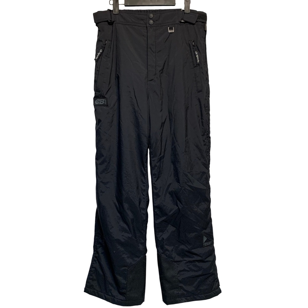 CB Sports Assault Ski Pants Large Black Insulated Winter Snow Trousers Gorpore